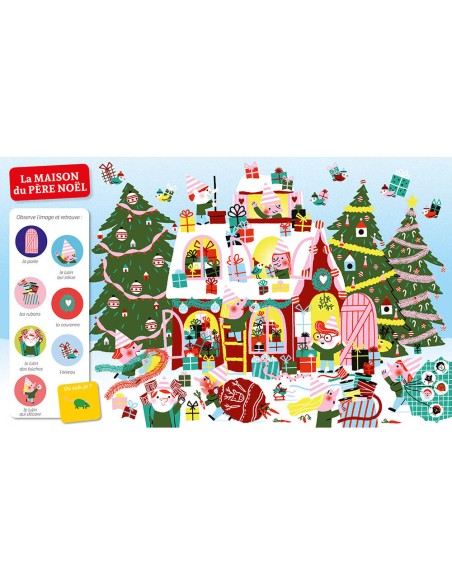 Cherche et trouve des tout-petits - À Noël ! - Auzou