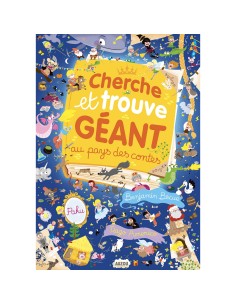 Livre Cherche et Trouve Géant : Au pays des Contes - Auzou