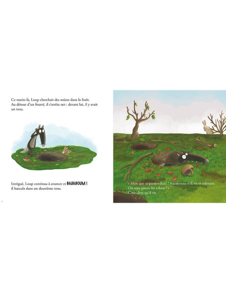 Le loup qui aimait les arbres - Auzou