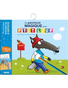 Ma pochette d'artiste - Ma peinture magique avec p'tit loup - Auzou