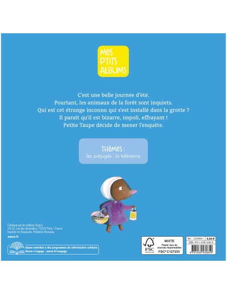 Petite taupe et le mystérieux inconnu - Auzou