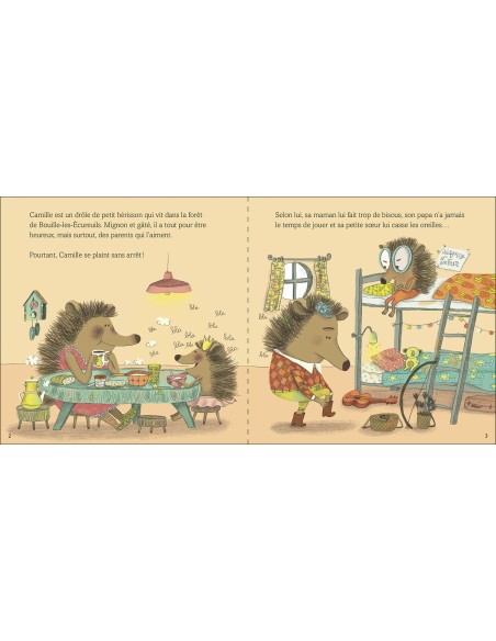 Camille veut une nouvelle famille - Auzou