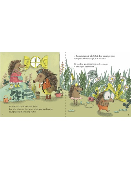 Camille veut une nouvelle famille - Auzou