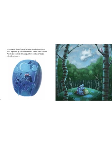 Azuro le dragon bleu - Auzou