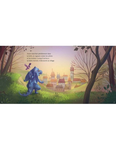 Azuro le dragon bleu - Auzou