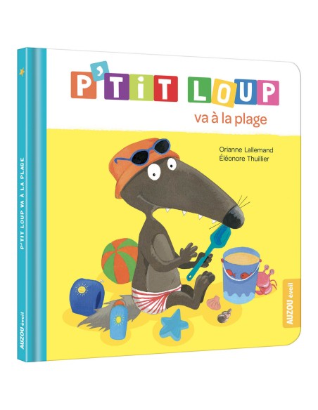 AU08651 - P'Tit Loup Va À La Plage - Auzou