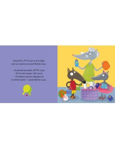 AU08651 - P'Tit Loup Va À La Plage - Auzou 2