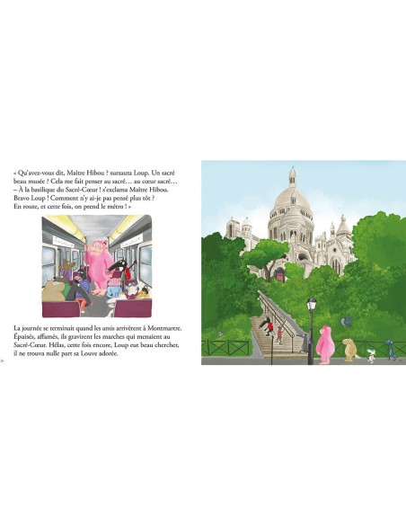 Le loup qui explorait paris - Auzou