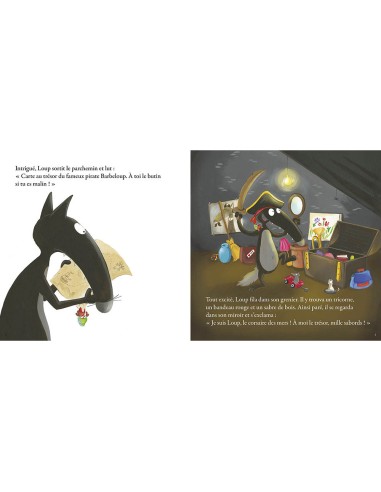 Le loup qui rêvait d'océan - Auzou