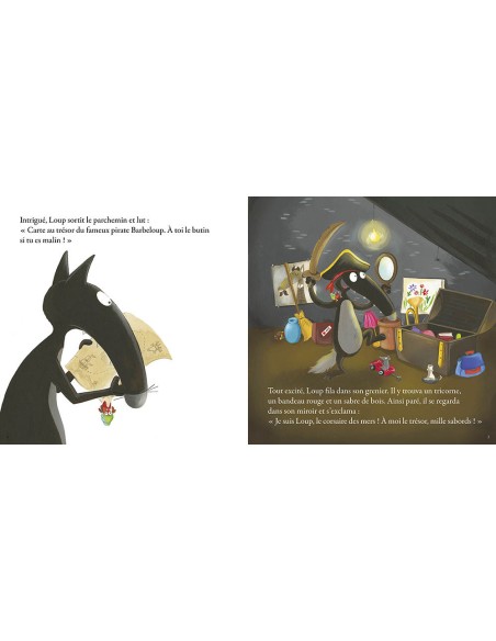 Le loup qui rêvait d'océan - Auzou