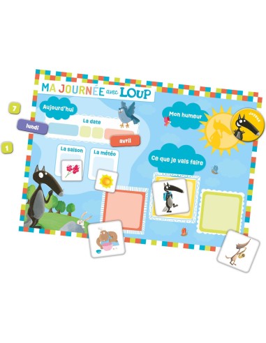 Ma journée avec Loup - Auzou