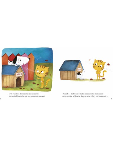 Moustache a peur du noir - Auzou