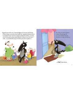 Livre Le loup qui decouvrait le pays des contes - Auzou 2