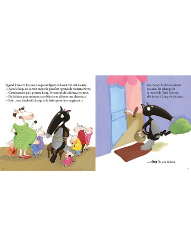 Livre Le loup qui decouvrait le pays des contes - Auzou