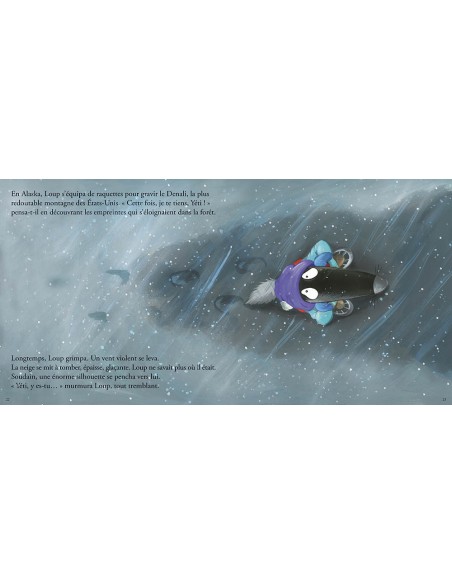 Le loup qui escaladait les montagnes - Auzou