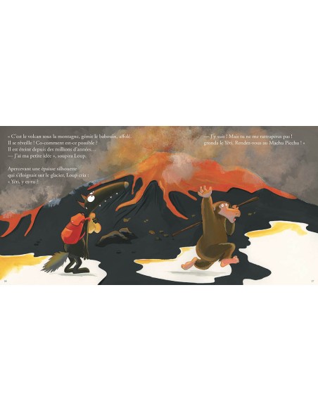 Le loup qui escaladait les montagnes - Auzou