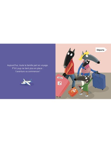 P'Tit Loup Part En Voyage - Auzou
