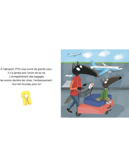 P'Tit Loup Part En Voyage - Auzou