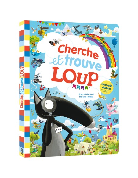 Cherche & trouve loup - Auzou