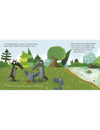 Livre Le loup qui apprivoisait ses emotions - Auzou