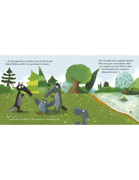 Livre Le loup qui apprivoisait ses emotions - Auzou