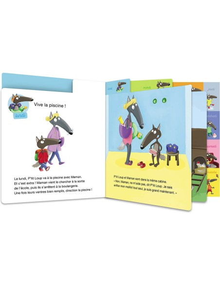 Mes 7 histoires de la semaine avec p'tit loup - Auzou