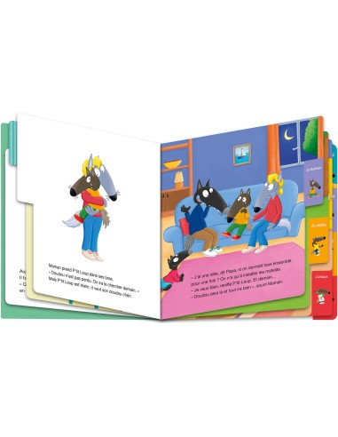 Mes 7 histoires des émotions avec p'tit loup - Auzou