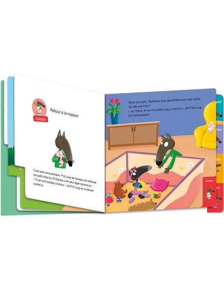 Mes 7 histoires des émotions avec p'tit loup - Auzou