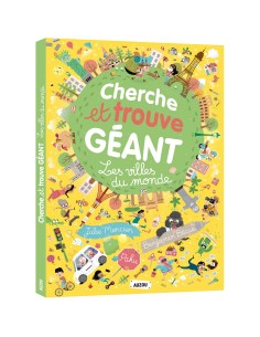 Cherche et trouve géant - Les villes du monde - Auzou