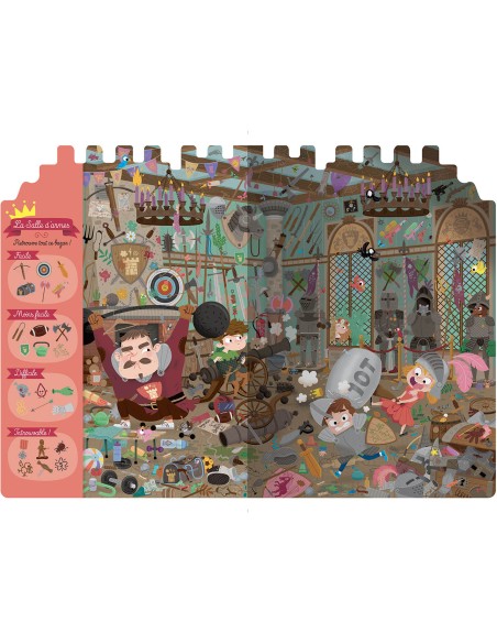 Le donjon du chevalier fourbi - Auzou