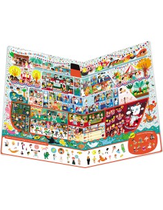 Cherche et trouve géant - A tous étages ! - Auzou 2