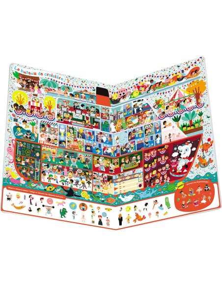 Cherche et trouve géant - A tous étages ! - Auzou