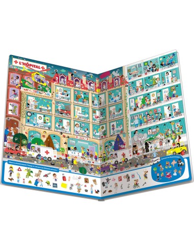 Cherche et trouve géant - A tous étages ! - Auzou