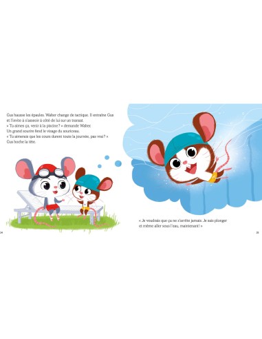 Walter enquête à la piscine - Auzou