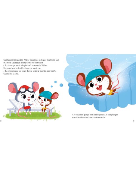 Walter enquête à la piscine - Auzou