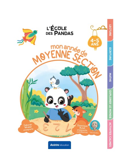 L'école des pandas - Mon année de moyenne section - Auzou