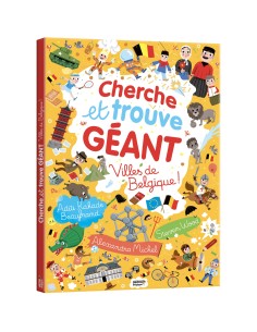 Cherche et trouve géant - Villes de belgique ! - Auzou