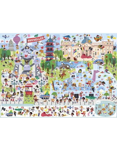 Cherche et trouve géant - Villes de belgique ! - Auzou