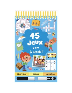 45 jeux - À l'école ! - Auzou