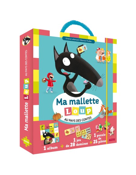 Ma mallette loup au pays des contes - Auzou