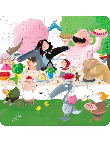 Ma mallette loup au pays des contes - Auzou