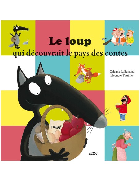 Ma mallette loup au pays des contes - Auzou