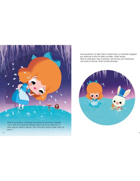 Les p'tits classiques - Alice au pays des merveilles - Auzou