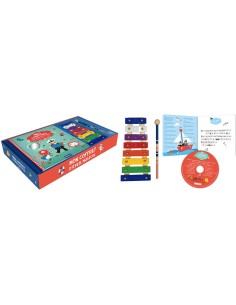 Mon coffret d'éveil musical mes comptines à écouter et à jouer avec un xylophone - Auzou 2