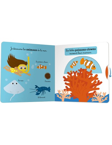 Mon anim'agier - À la mer - Auzou