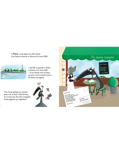 L'histoire lue - Les histoires lues - Le loup qui voulait faire le tour du monde - Auzou