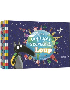 Papiers découpés - Les voyages secrets de loup - Auzou