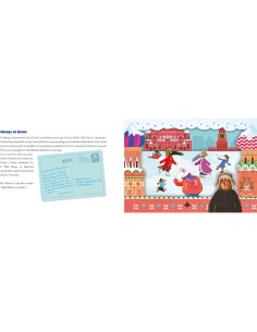 Papiers découpés - Les voyages secrets de loup - Auzou 2