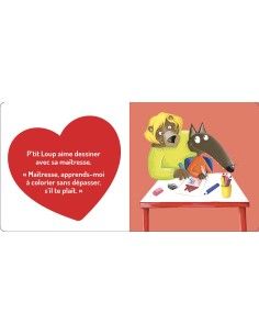 P'tit loup aime sa maîtresse - Auzou 2