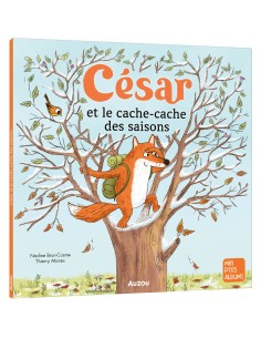 César et le cache-cache des saisons - Auzou